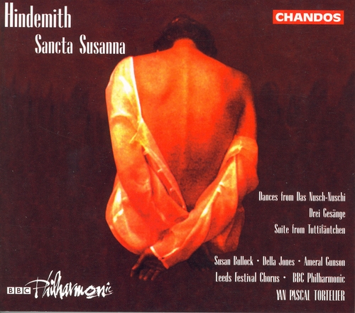 Couverture SANCTA SUSANNA / ... de Paul HINDEMITH