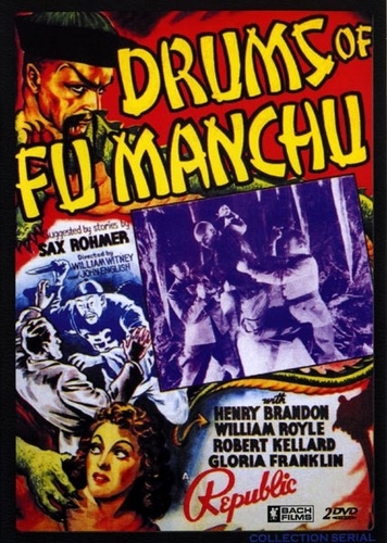 Couverture DRUMS OF FU MANCHU de John ENGLISH