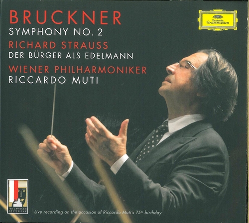 Couverture SYMPHONIE 2 (+ STRAUSS) de Anton BRUCKNER