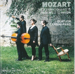 Image du média "QUATUOR CORDES 14-19 "DEDIES A HAYDN" de Wolfgang Amadeus MOZART"