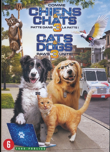 Couverture COMME CHIENS ET CHATS 3 : PATTE DANS LA PATTE ! de Sean MCNAMARA