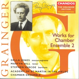 Image du média "OEUVRES POUR ENSEMBLE DE CHAMBRE (VOL.2) de Percy George GRAINGER"