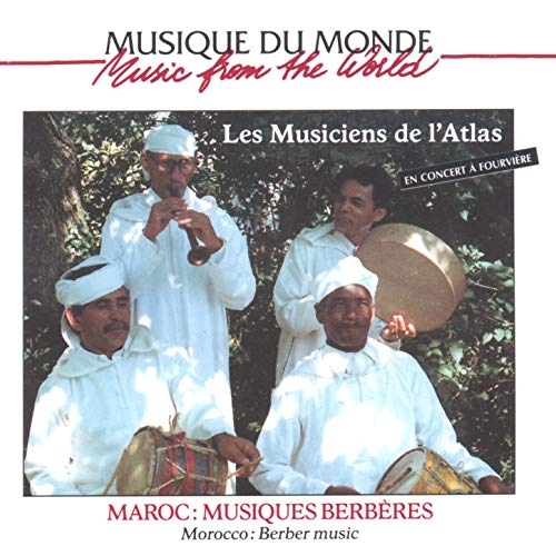 Couverture MUSIQUES BERBÈRES de MUSICIENS DE L'ATLAS