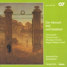 Image du média "CHOEUR: GEISTLICHE LIEDER EICHENDORFF / ...(+ REGER, WEBERN) de Hugo WOLF"