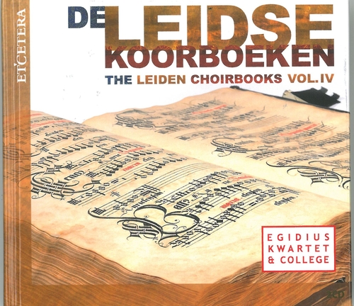 Couverture LEIDSE KOORBOEKEN VOL.4