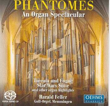 Couverture PHANTOMES, AN ORGAN SPECTACULAR