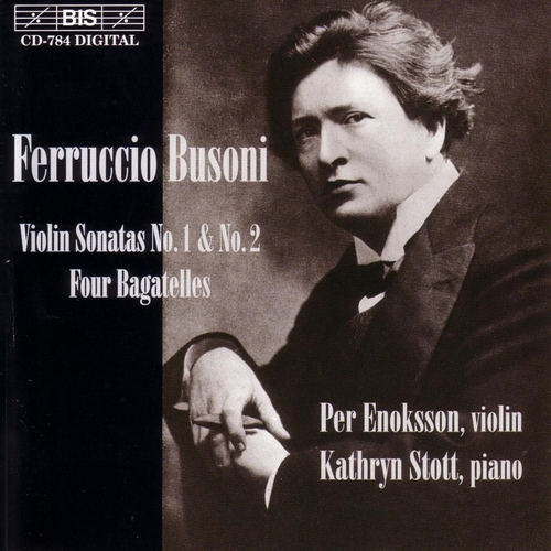 Couverture SONATE VIOLON 1,2 / BAGATELLES OP.28 de Ferruccio BUSONI