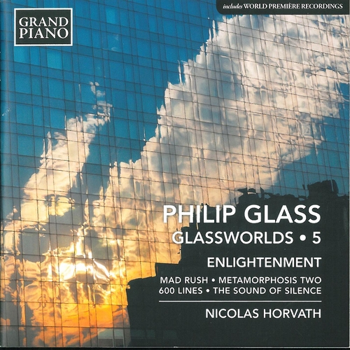 Couverture GLASSWORLDS 5 de Philip GLASS