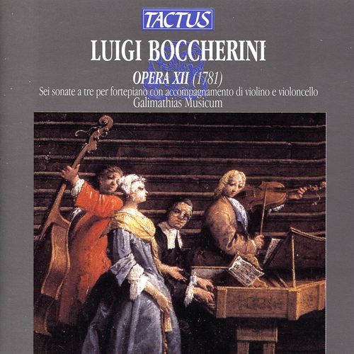 Couverture 6 SONATE A TRE (1781) de Luigi BOCCHERINI