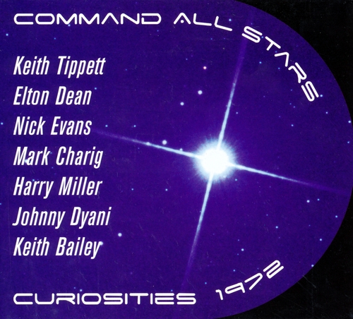 Couverture CURIOSITIES 1972 de Keith TIPPETT COMMAND ALL STARS