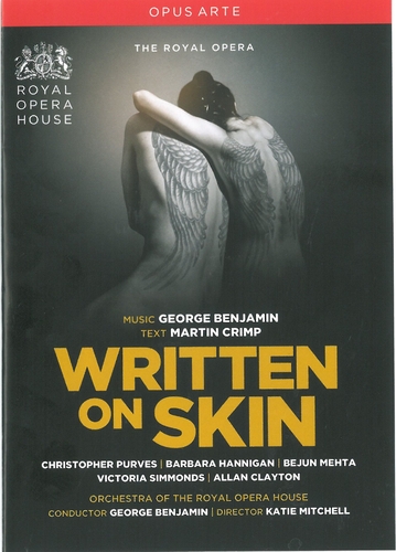 Couverture WRITTEN ON SKIN de George BENJAMIN