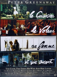 Image du média "LE CUISINIER, LE VOLEUR, SA FEMME ET SON AMANT de Peter GREENAWAY"