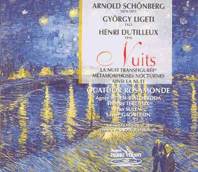 Couverture NUIT TRANSFIGURÉE (SEXTUOR) (+ LIGETI, DUTILLEUX) de Arnold SCHOENBERG