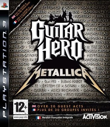 Couverture GUITAR HERO III : METALLICA (+ GUITARE) - PS3