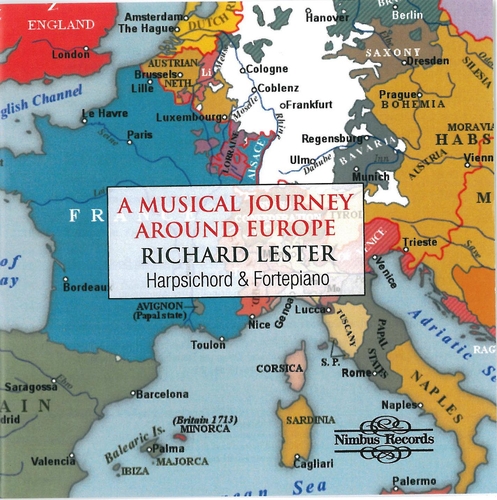 Couverture LESTER - A MUSICAL JOURNEY AROUND EUROPE