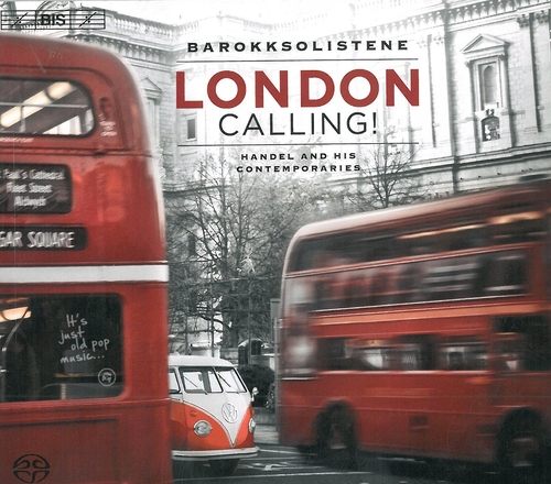 Couverture LONDON CALLING de Georg Friedrich HAENDEL