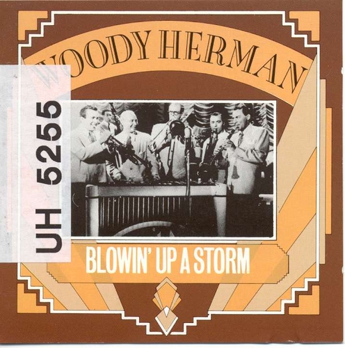 Couverture BLOWIN' UP A STORM de Woody HERMAN