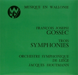 Image du média "SYMPHONIES OP.V:1 /OP.VI:5 /A 17 PARTIES de François-Joseph GOSSEC"