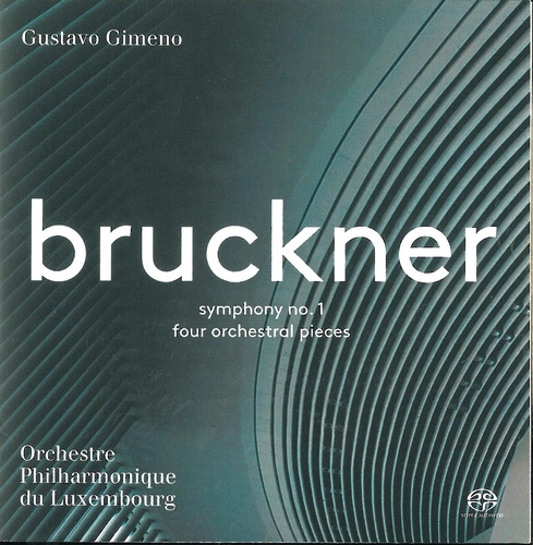 Couverture SYMPHONIE 1 de Anton BRUCKNER