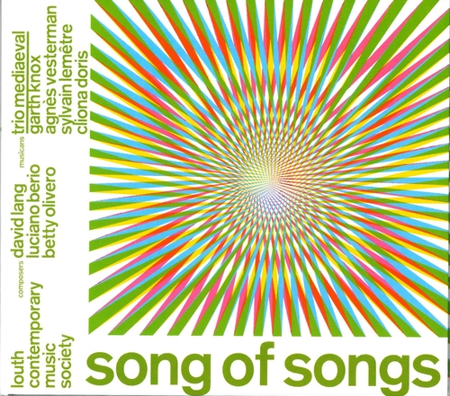 Couverture SONG OF SONGS (+ BERIO/ + OLIVERO) de David LANG