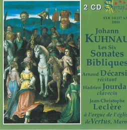 Image du média "SONATES BIBLIQUES (AVEC RECITATION EN FRANCAIS) de Johann KUHNAU"