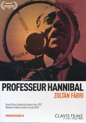 Couverture LE PROFESSEUR HANNIBAL de Zoltán FÁBRI