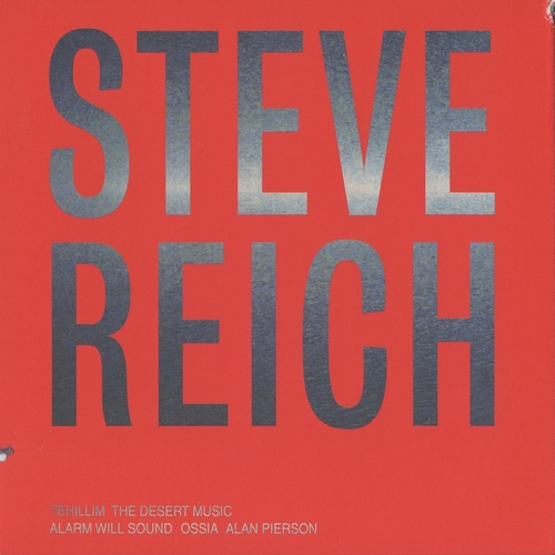 Couverture TEHILLIM - THE DESERT MUSIC de Steve REICH