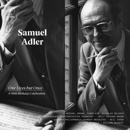 Image du média "ONE LIVES BUT ONCE de Samuel ADLER"