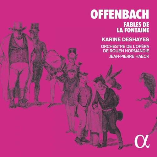 Couverture FABLES DE LA FONTAINE (ORCH. HAECK) de Jacques [Jakob] OFFENBACH