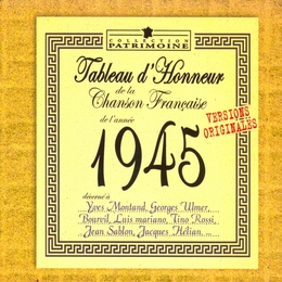 Image du média "TABLEAU D'HONNEUR DE LA CHANSON FRANÇAISE 1945"