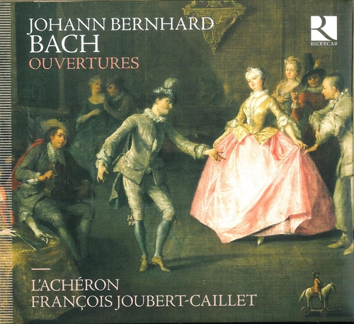 Couverture OUVERTURES de Johann Bernhard BACH