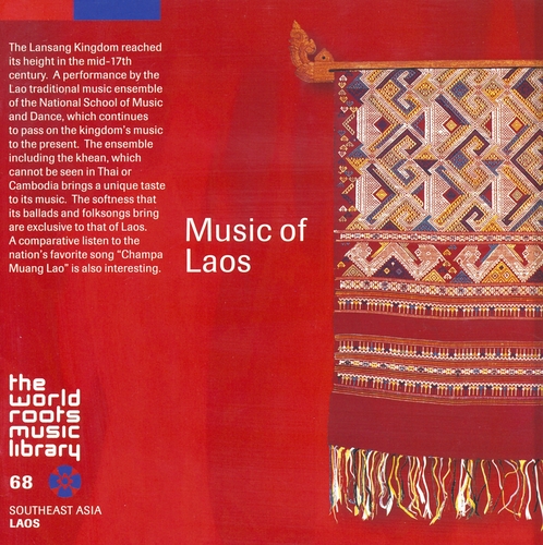 Couverture MUSIC OF LAOS