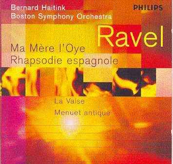 Couverture MA MERE L'OYE / RAPSODIE ESPAGNOLE / MENUET ANTIQUE / VALSE de Maurice RAVEL