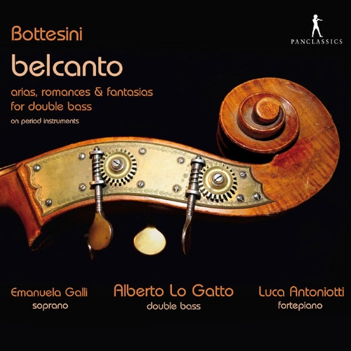 Couverture BELCANTO, ARIAS, ROMANCES & FANTASIAS de Giovanni BOTTESINI