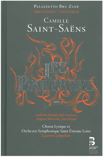 Couverture BARBARES (OPERA FRANÇAIS VOL.8)(LES) de Camille SAINT-SAËNS