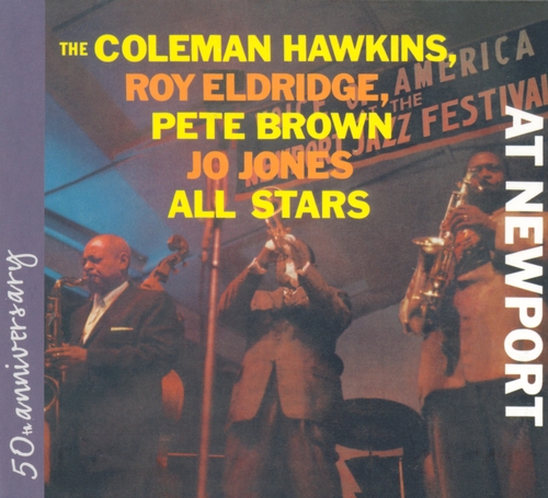 Couverture THE COLEMAN HAWKINS ALL STARS AT NEWPORT de Coleman HAWKINS