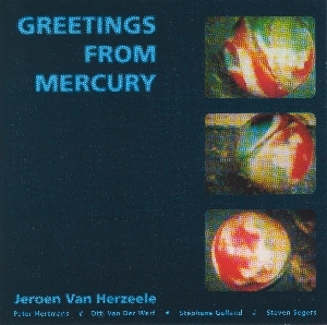 Couverture GREETINGS FROM MERCURY de Jeroen VAN HERZEELE