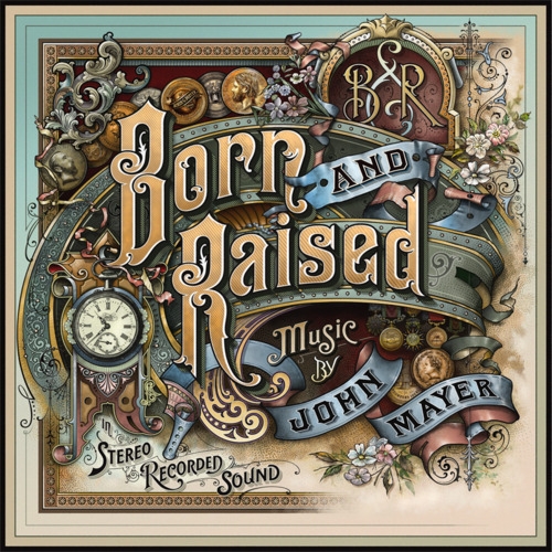 Couverture BORN AND RAISED de John MAYER