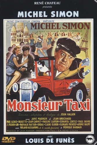 Couverture MONSIEUR TAXI de André HUNEBELLE