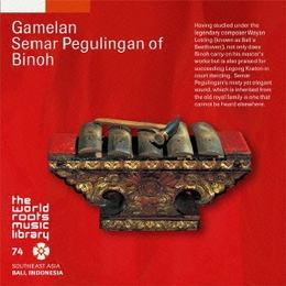 Image du média "GAMELAN SEMAR PEGULINGAN OF BINOH"