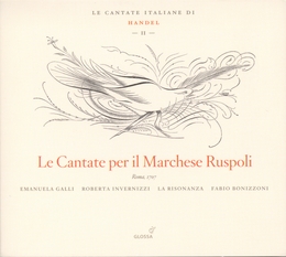 Image du média "CANTATES ITALIENNES (VOL.2): POUR LE MARQUIS RUSPOLI - 1 de Georg Friedrich HAENDEL"