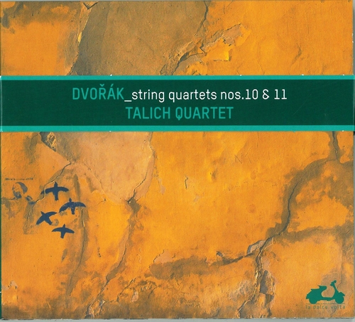 Couverture QUATUOR CORDES 10,11 OP.51,61 de Antonin DVORAK