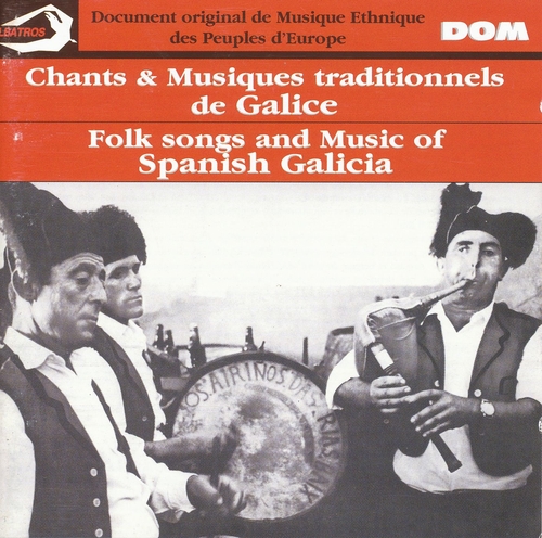 Couverture CHANTS ET MUSIQUES TRAD. DE GALICE: FOLIADAS DAS RIAS BAIXAS