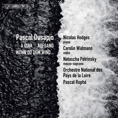 Couverture A QUIA / AUFGANG / WENN DU DEM WIND... de Pascal DUSAPIN