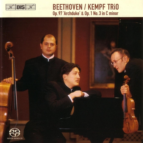 Couverture TRIO CLAVIER 7 "ARCHIDUC", OP.1 N°3 de Ludwig van BEETHOVEN