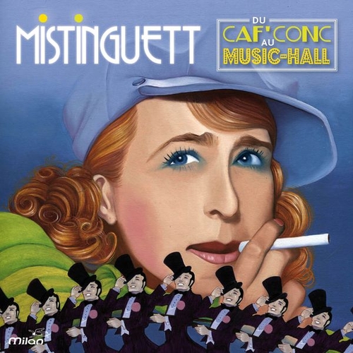 Couverture DU CAF'CONC AU MUSIC HALL de MISTINGUETT