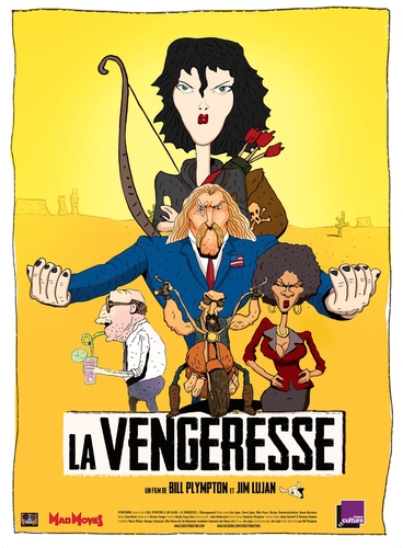 Couverture LA VENGERESSE de Bill PLYMPTON