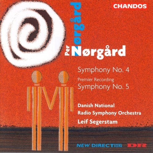 Couverture SYMPHONIE 4,5 de Per NORGARD