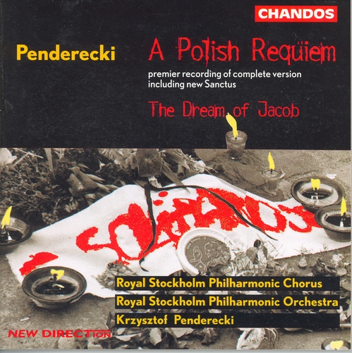 Couverture A POLISH REQUIEM de Krzysztof PENDERECKI