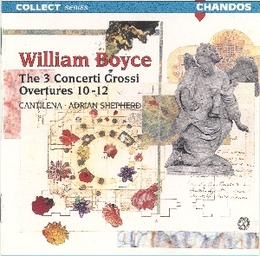 Image du média "CONCERTO GROSSO (3) / OUVERTURES 10-12 de William BOYCE"